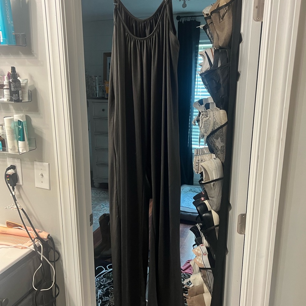 Long pants romper